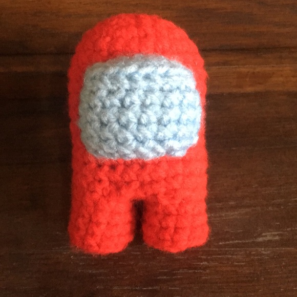 Hand Crafted Toys Crochet Among Us Character Poshmark